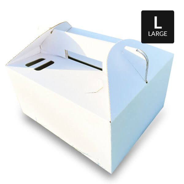 Picknick box van wit karton