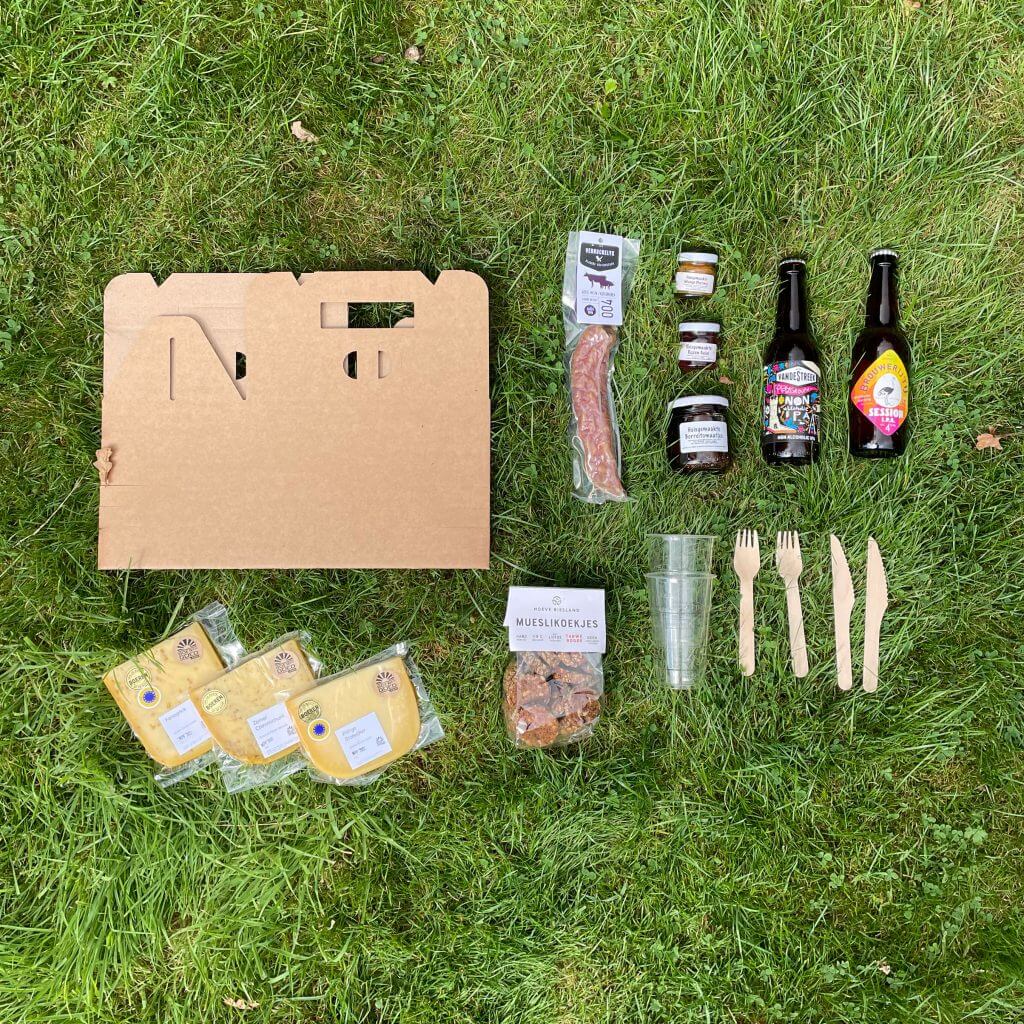 Snackbox als Picknickbox Medium